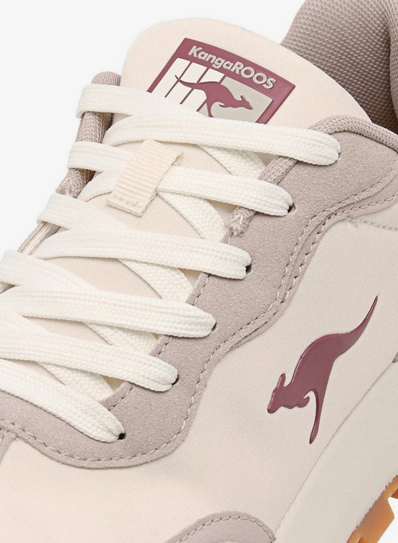 kangaROOS Women's Panelled Lace-Up Sports Shoes - Image 4