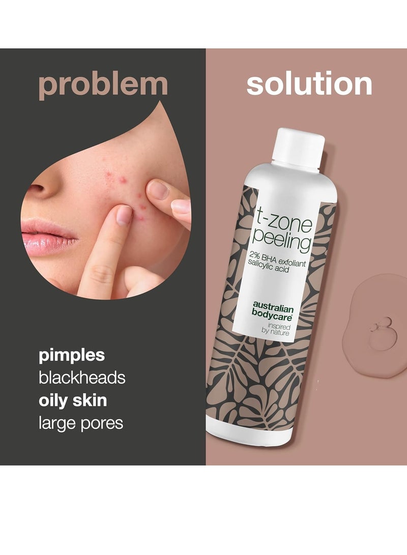أستراليان بودي كير تقشير منطقة T مع 2% من BHA يحارب الرؤوس السوداء وحب الشباب والبشرة الدهنية تقشير عميق مع 2% من BHA وحمض الساليسيليك لبشرة صافية ومتوازنة - Image 2