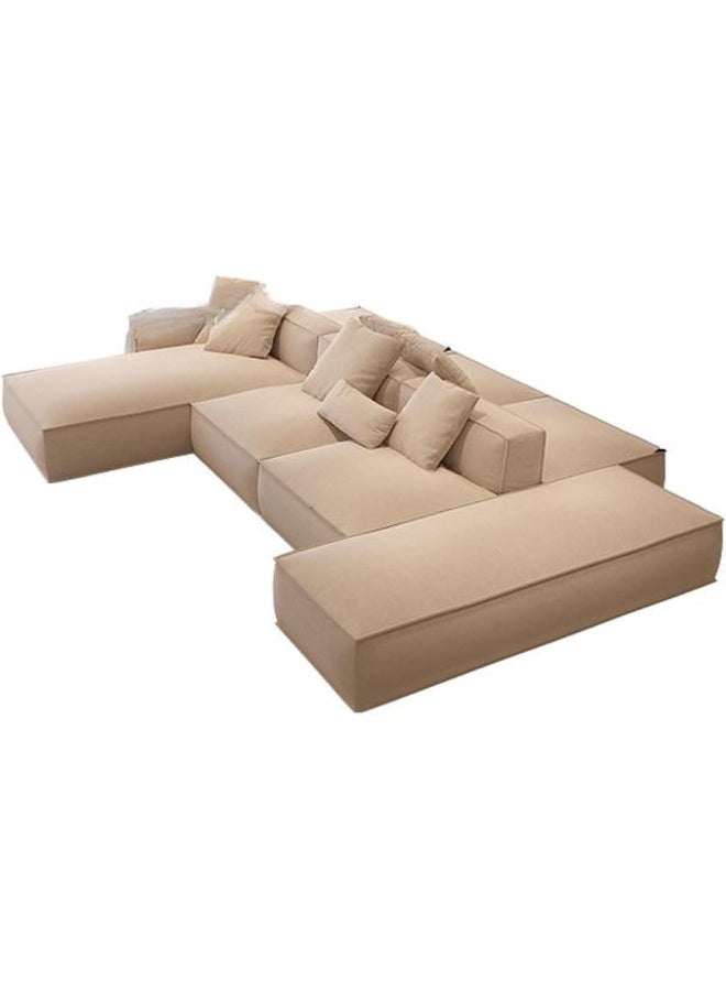 Zayn comforts Luxury Double-Sided Modular Sectional Sofa Set â€“ Spacious Fabric Lounge Couch for Living Room Leisure - Image 4