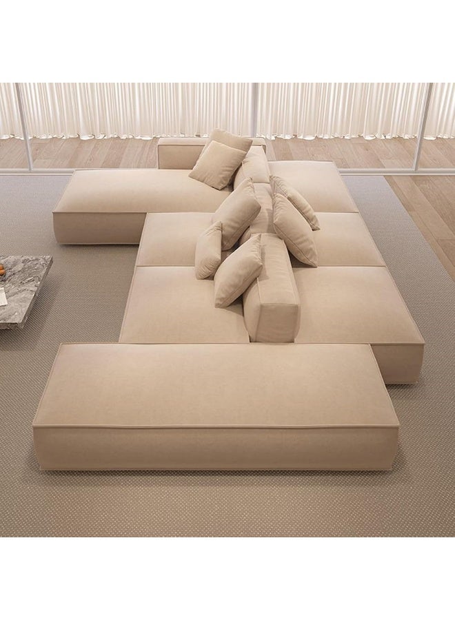 Zayn comforts Luxury Double-Sided Modular Sectional Sofa Set â€“ Spacious Fabric Lounge Couch for Living Room Leisure - Image 1