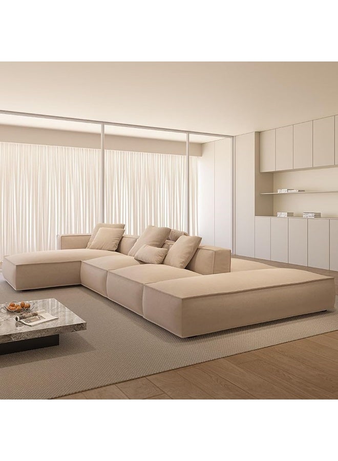 Zayn comforts Luxury Double-Sided Modular Sectional Sofa Set â€“ Spacious Fabric Lounge Couch for Living Room Leisure - Image 5