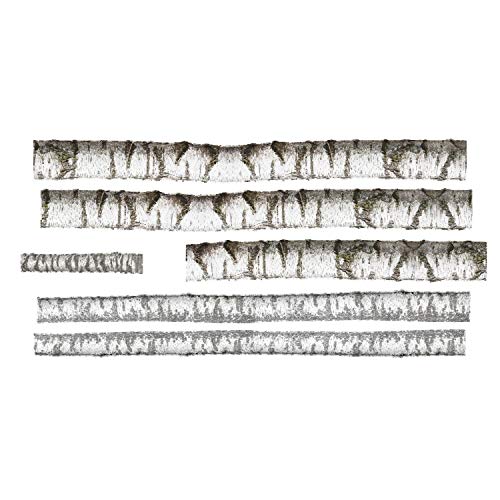 RoomMates RMK3848GM Realistic Birch Trees Peel and Stick Giant Wall Decals - Image 3