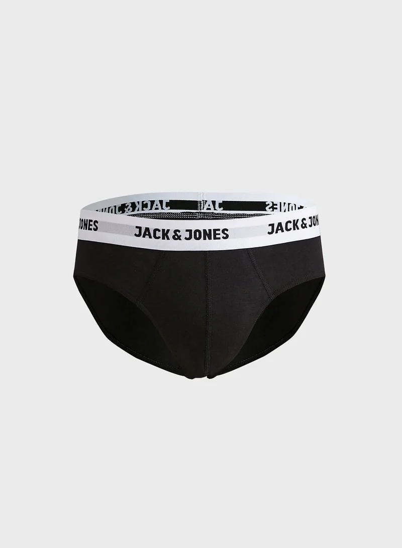 JACK & JONES 5 Pack Logo Briefs