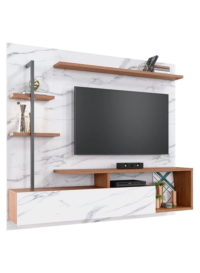 AtoZ Furniture Marbled Effect Calacatta Natural in White Color 