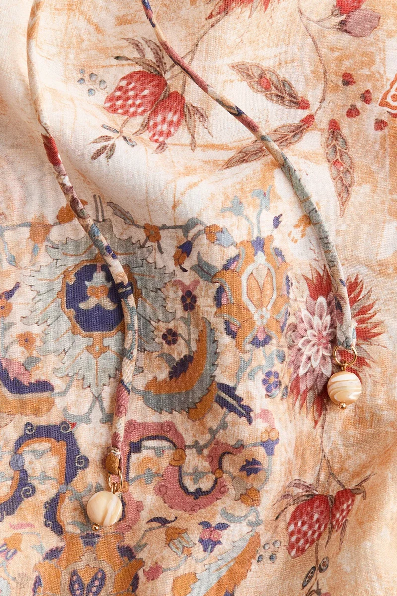 H&M Lace-trimmed dress