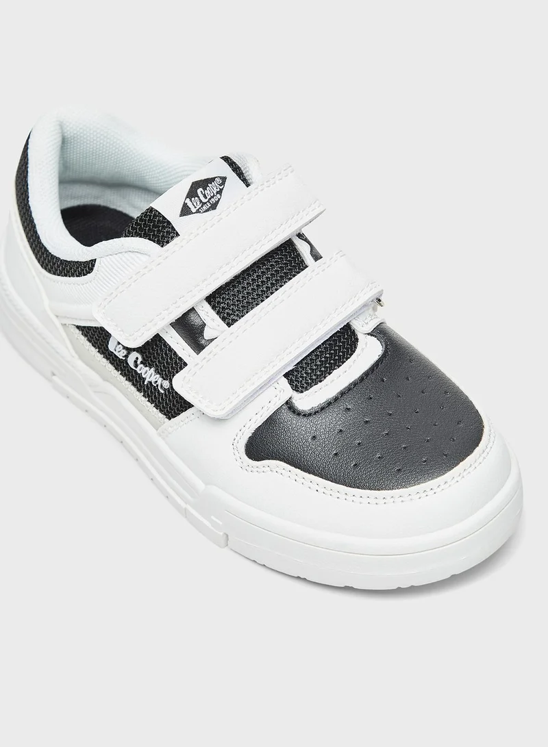 Lee Cooper Kids Low Top Velcro Sneaker