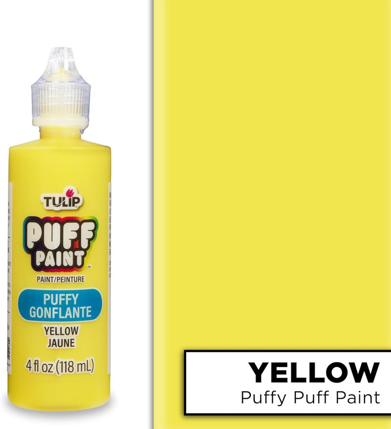 Tulip 3D Fabric Paint 4oz Puffy - Yellow - Image 2