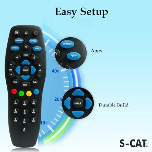 S-CAT Compatible for Tata Sky Remote Original Set Top HD Tatasky Box and Suitable for SD Tata Play Setup Box Remote Control - Image 5