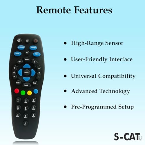 S-CAT Compatible for Tata Sky Remote Original Set Top HD Tatasky Box and Suitable for SD Tata Play Setup Box Remote Control - Image 4