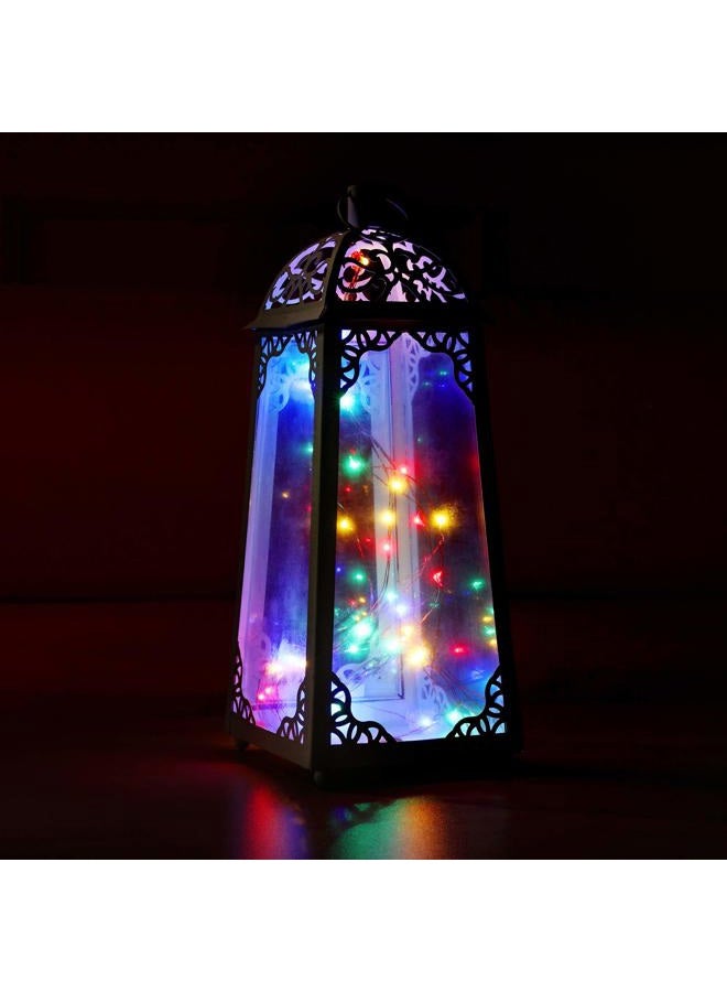 Ariceleo Led Fairy Lights Battery Operated, 1 Pack Mini Battery Powered Copper Wire Starry Fairy Lights for Bedroom, Christmas, Parties, Wedding, Centerpiece, Decoration (5m/16ft Multi-Colored) - Image 4