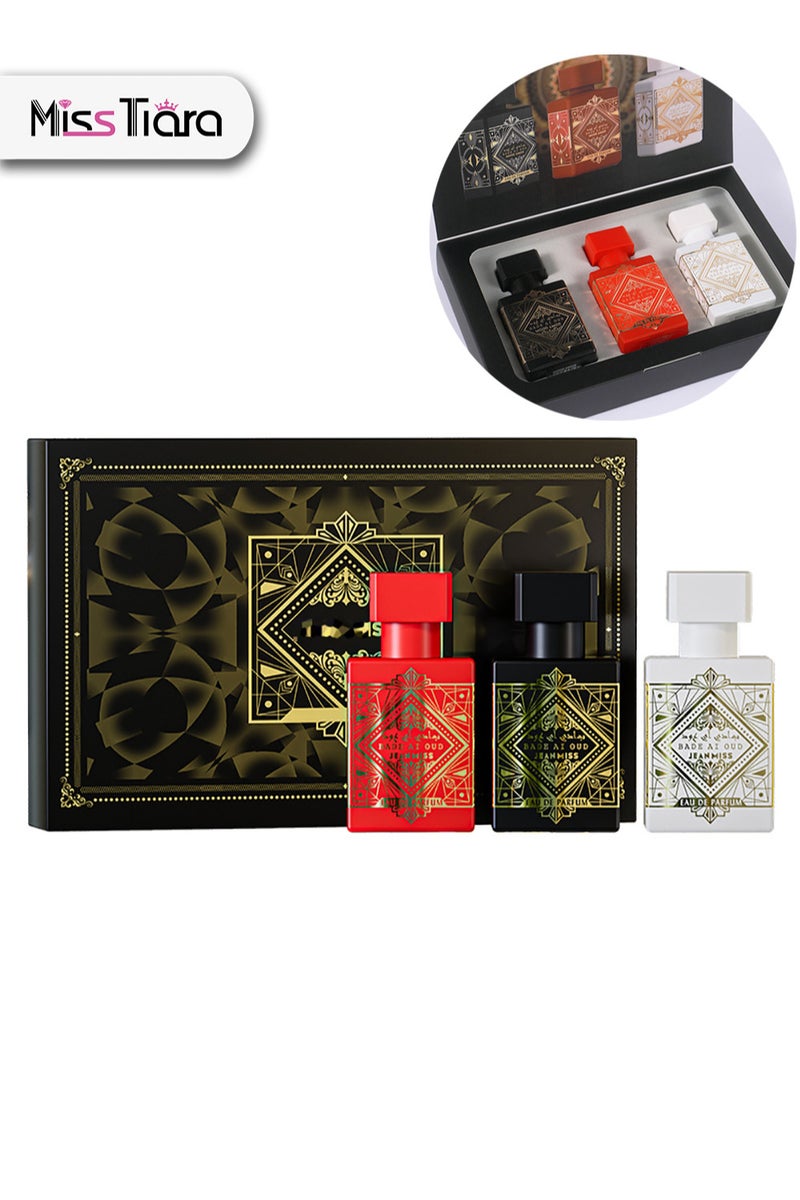 MissTiara Unisex Mini Body Mist Gift Set with Lavender, Vanilla, Jasmine and Musk, Fragrance Mist Set (3X30ml) - Image 1