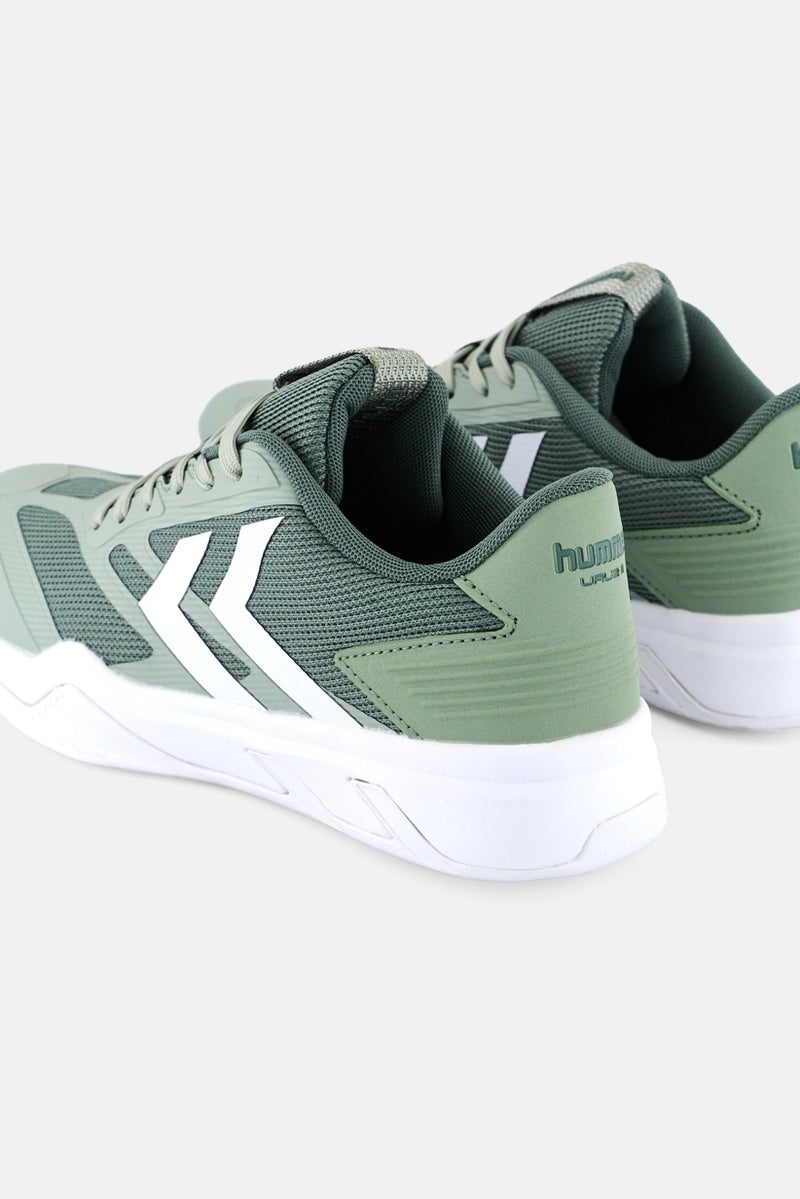 Hummel أحذية جري للرجال Uruz lll مزودة بأربطة، خضراء - Image 2