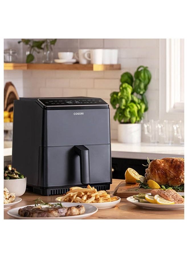 COSORI - Digital Air Fryer Dual Blaze CAF-P583S-KUK Oven Combo 6.4 L Large Oven 12 in 1 with Airfryer, Roast, Broil, Bake, 1750 W, 6.4L SMART GREY - Image 1
