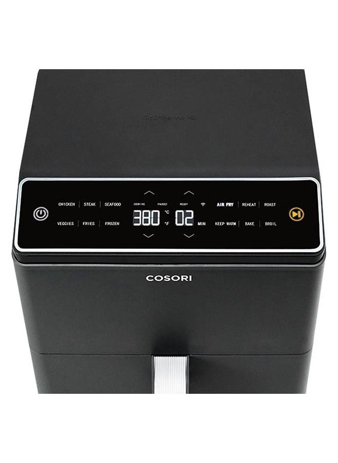 COSORI - Digital Air Fryer Dual Blaze CAF-P583S-KUK Oven Combo 6.4 L Large Oven 12 in 1 with Airfryer, Roast, Broil, Bake, 1750 W, 6.4L SMART GREY - Image 1