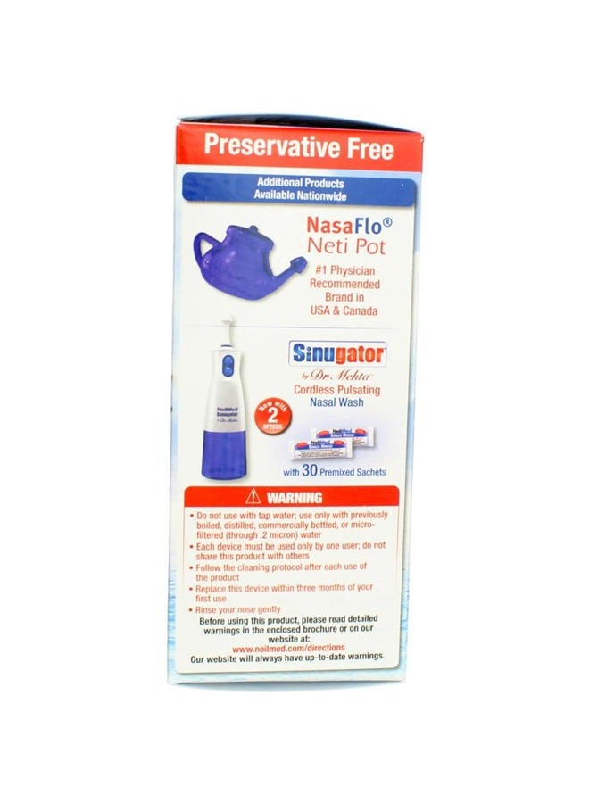 NeilMed Sinus Rinse Premixed Refill Packets 100 Each (Pack of 6) - Image 5