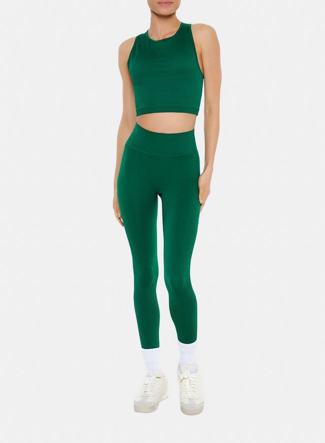 FOREVER 21 Active Ribbed Crop Top - Image 2