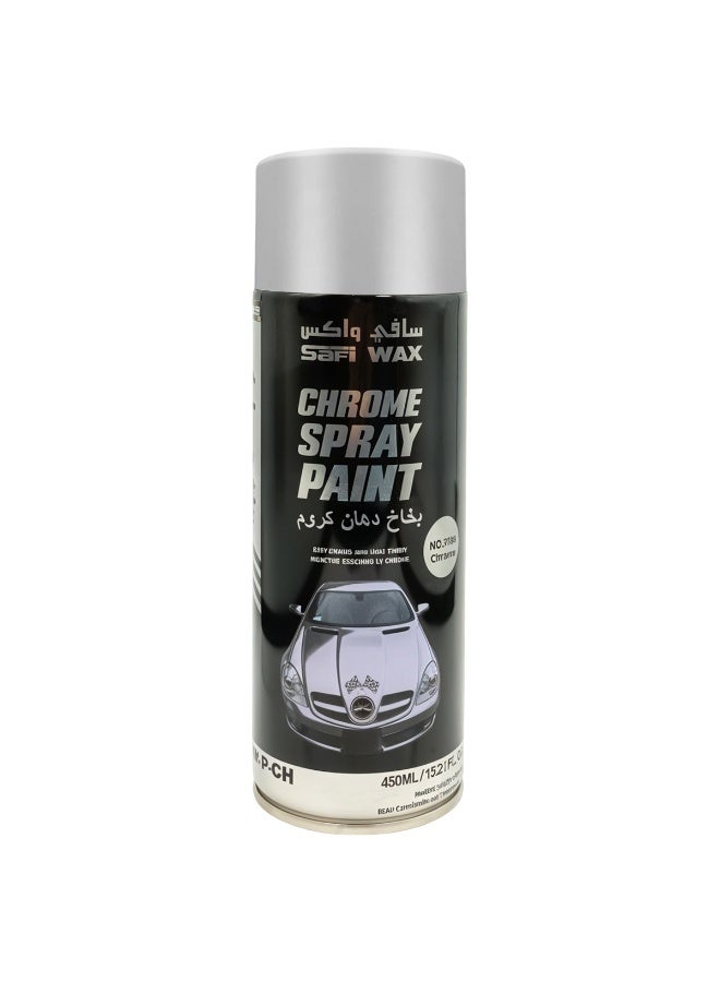 Safi Wax Chrome Spray Paint (450ML / 15.21 FL.OZ), Brilliant Finish, Easy Enamel, Ideal for Automotive, Furniture, and Decorative Chrome Touch-Up (No. 3188 Chrome) - Image 3