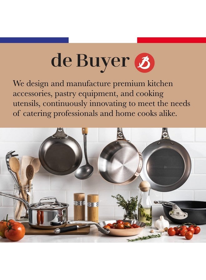 De Buyer Java Pepper Mill Matte White 8.25” Stainless Steel & Beechwood Includes Knob To Adjust Grind Size Corrosion Resistant Made In France - Image 5