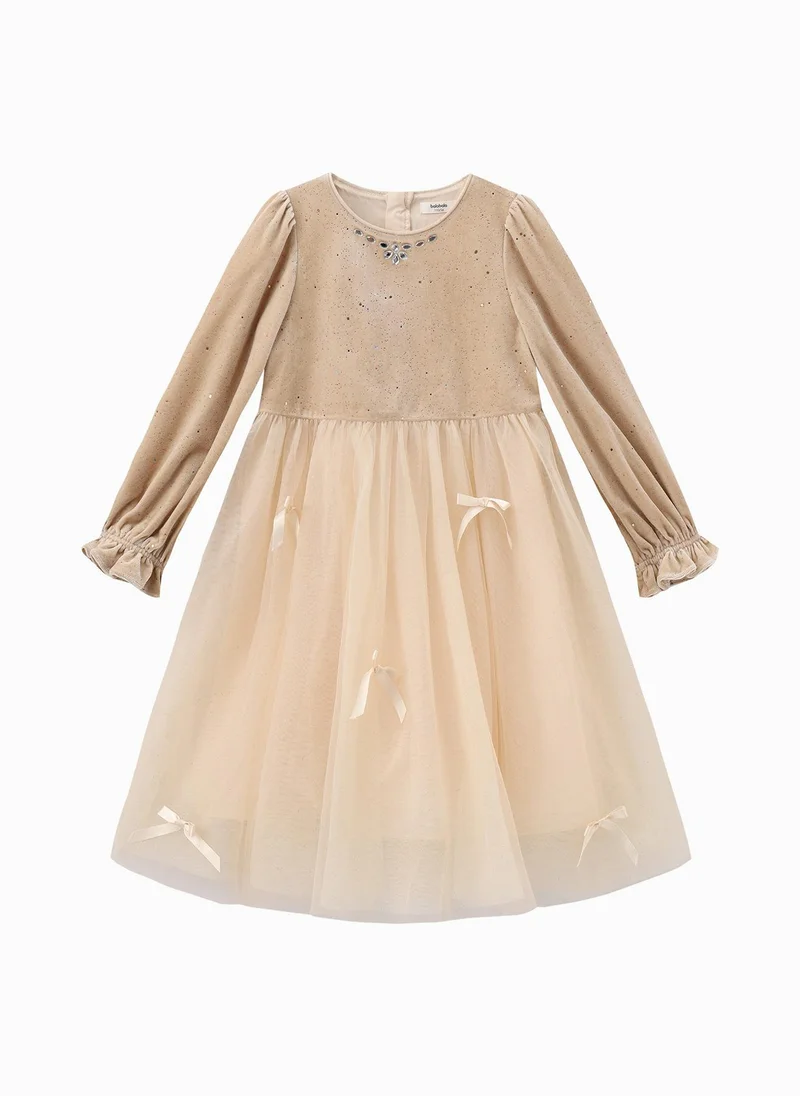 Balabala Kids Girl Woven one-piece dress