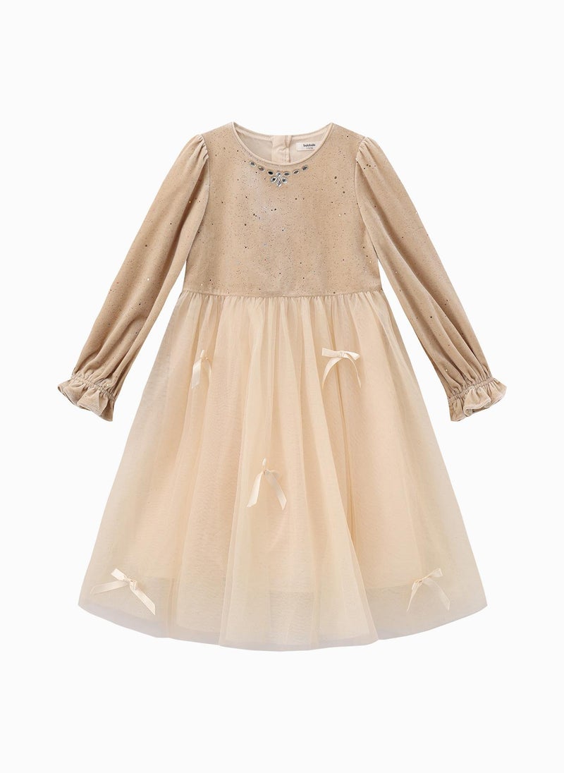 Balabala Kids Girl Woven one-piece dress - Image 1