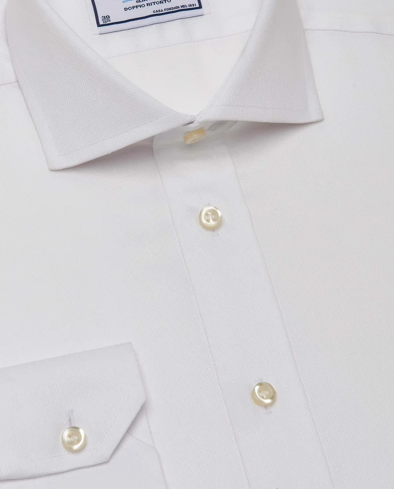 كاميتشسما قميص بتفاصيل بلون أبيض