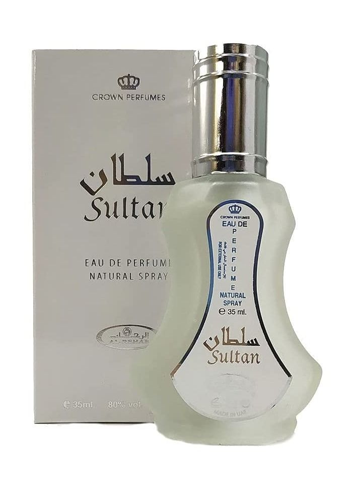 الرحاب عطر سلطان 35 مل ابيض - او دى بارفان (أصلي) - Image 1