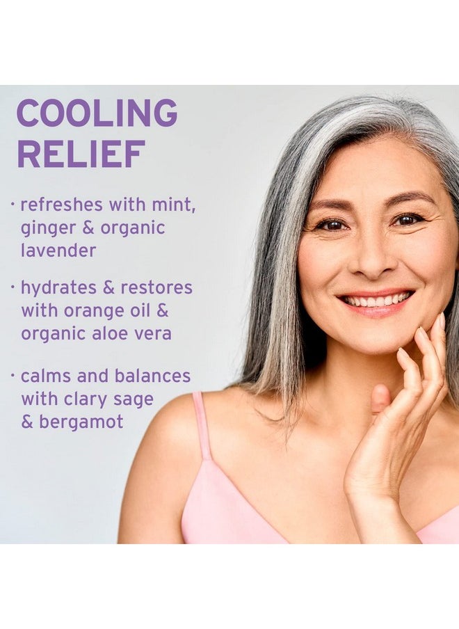 Life-flo - LIFE-FLO Cooling Mist, Refreshing Body Mist for Women, Instantly Cools Hot Flashes with Ginger, Organic Aloe Vera and Lavender, Fresh Sage Mint Scent, 60-Day Guarantee, Not Tested on Animals, 3.4oz - Image 1