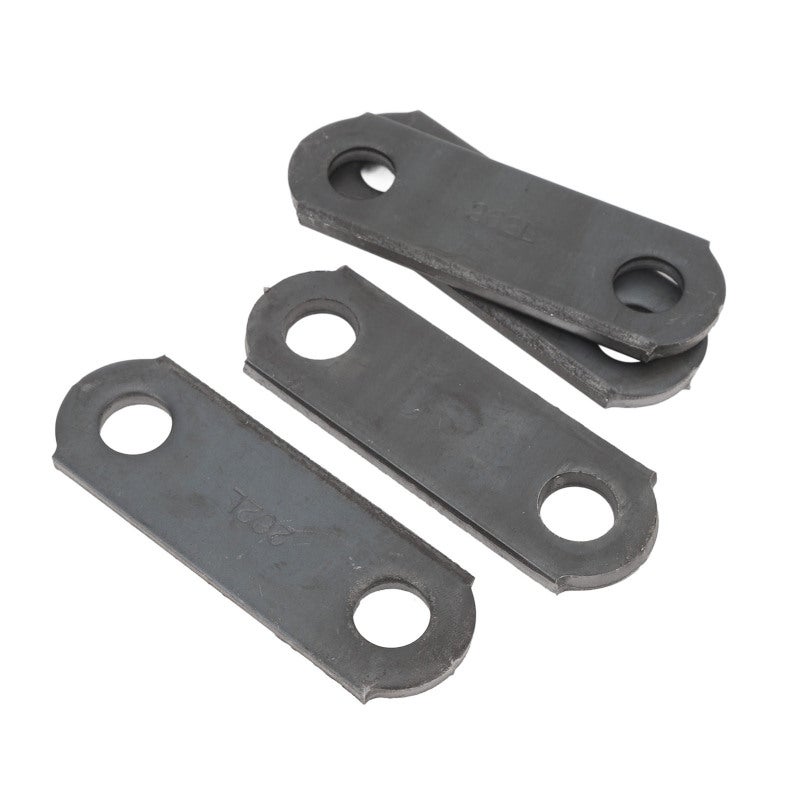 Trailer Leaf Spring Shackle Strap 4 Pieces Heavy Duty Steel - Wear Resistant Longevity Shackle Strap for Double Eye Leaf Springs Trailer Suspension System - Image 3