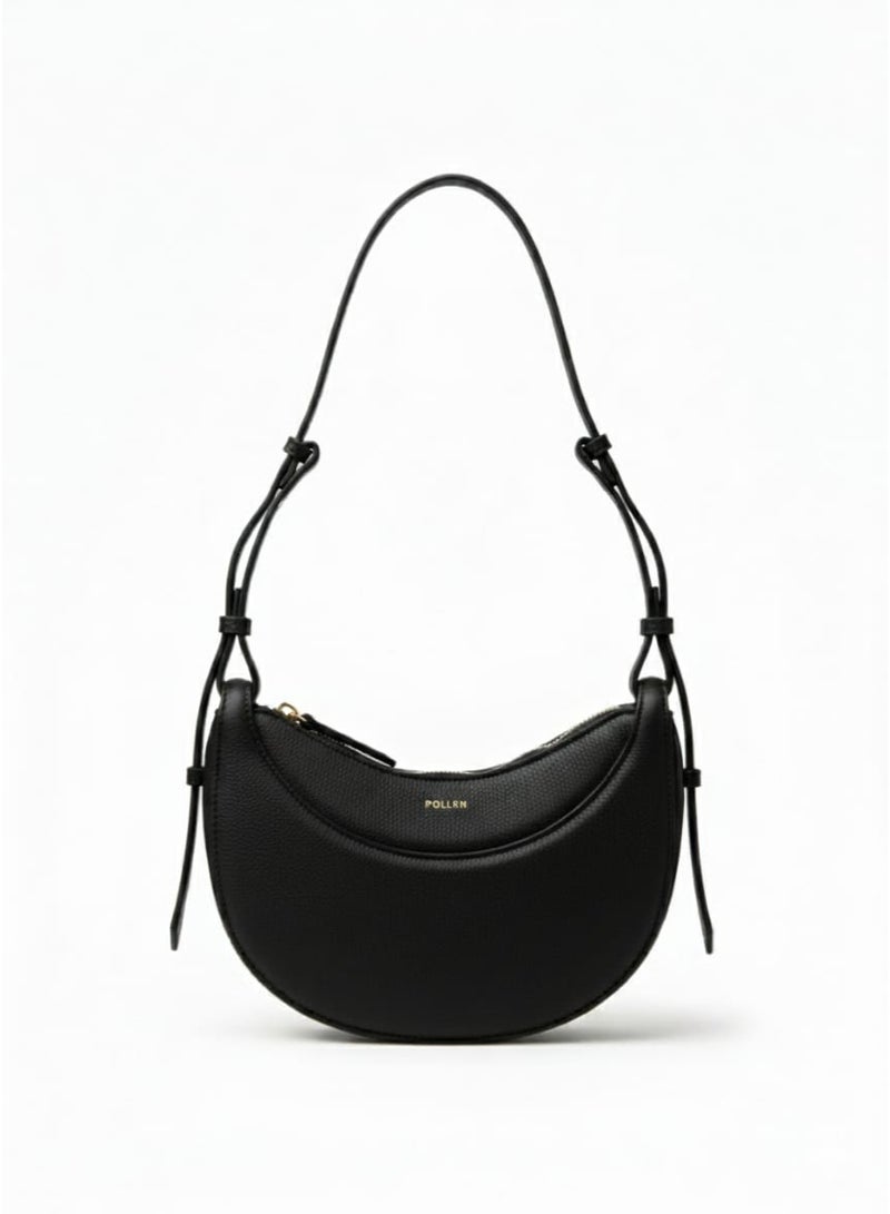 POLLEN Shoulder Bag, Gold Hardware,Adjustable strap size 25 cm