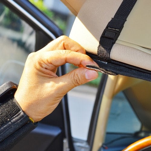 TFY Car Visor Organizer. Triple-layer, 30 CD/DVD Disk Storage Holder - Black - Image 4