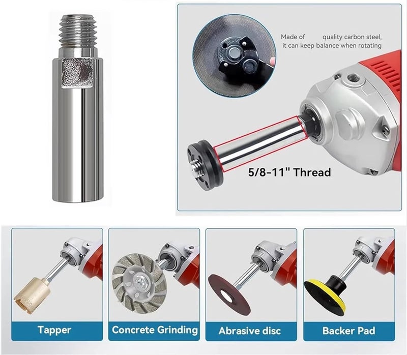 Angle Grinder Wrench 8pcs Universal Grinder Key With Nuts,Parts - Image 4