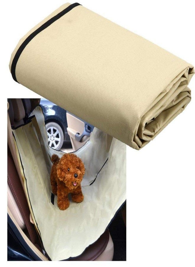 Rexmon Double Layers Oxford Fabric Waterproof Pet Car Seat Cover Dog Hammock Protector Back Mat Pet Carriers for Hatchback Car Seat Cover - Image 5