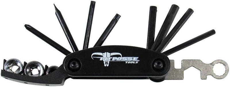 Pit Posse PP2828H 12-in-1 Folding Tool Set for Harley Davidson - Image 2