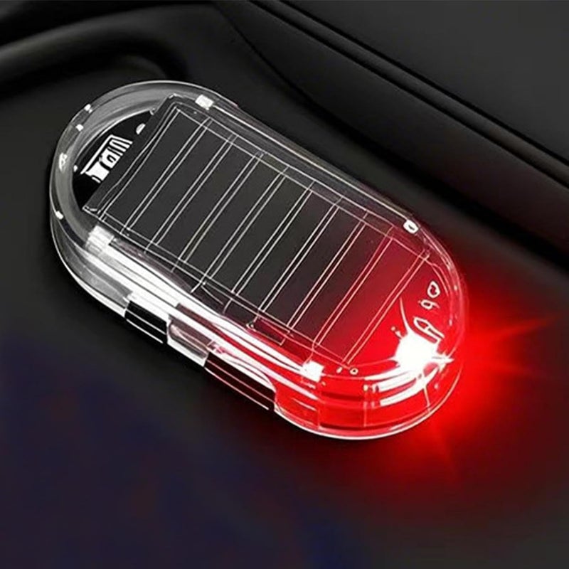 Car Alarm Light | Anti-Theft Warning with Solar Charging | LED Flashing Light with Vehicle Alarm Designed for Saloon, Car, Road, Garage and Parking Lot - Image 3
