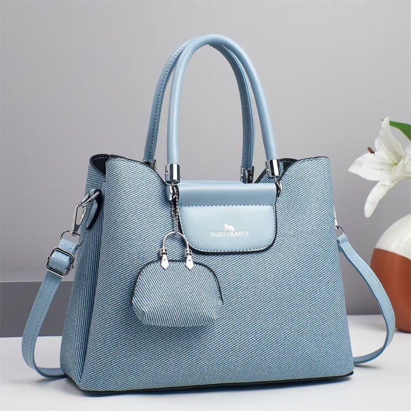 New Trendy Textured Shoulder Bag Fashion Versatile Korean Niche Design Crossbody Bag Export - Image 1