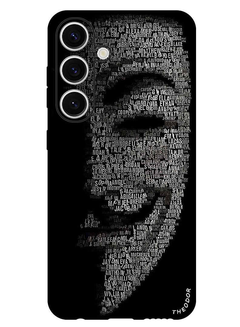 Theodor Protective Case Anti Scratch Shock Proof Bumper Cover For Samsung Galaxy S24 Joker Half Face Mask  - Image 1