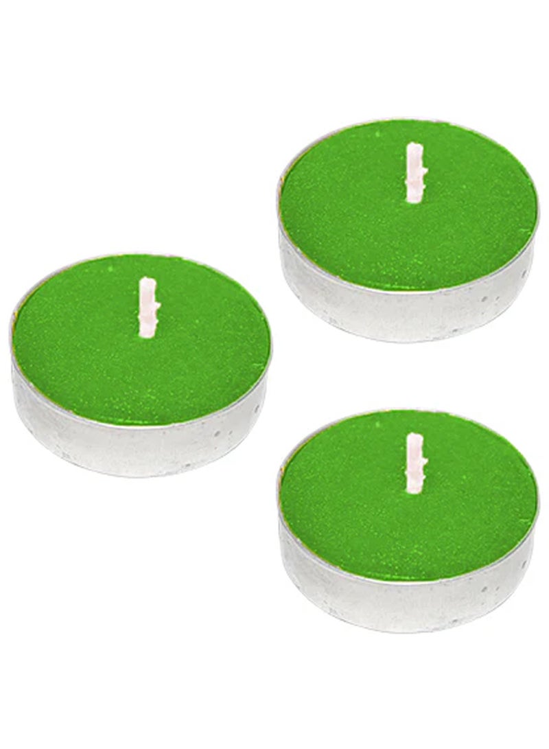 AL QADAH Tea Light Candles 5.6g 50Pcs Box Assorted Colors Smokeless Unscented Long Lasting Ideal for Home Events & Decorations - Image 2