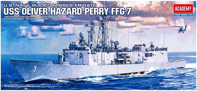 Academy USS Oliver Hazard Perry FFG-7 - Image 3