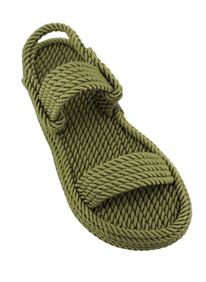 Mumka Rope Sandals Nomadic Strap - Khaki - Image 3