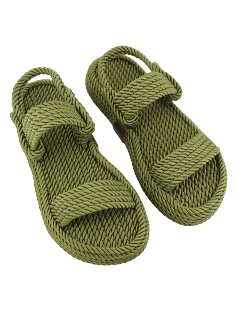Mumka Rope Sandals Nomadic Strap - Khaki