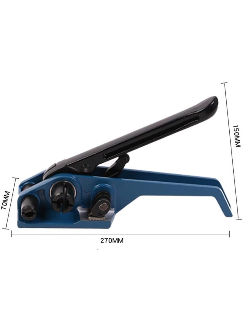 Rubik 25mm PET Strapping Tensioner Cutter Tool, Heavy Duty Manual Strap Banding Tightener for Packaging - Image 2