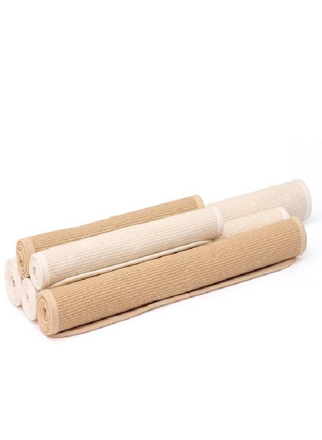 KIDDISON Kiddison Montessori Working Rug with Fabric Border (23.6“*31.5”, Tan)  - Image 1