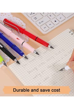 Y&D 2 Eternity Pencils with 6 Interchangeable Graphite Tips Limited Edition Writing Eco-Friendly Reusable Erasable Student and Drawing (2 Colors)  - Image 5