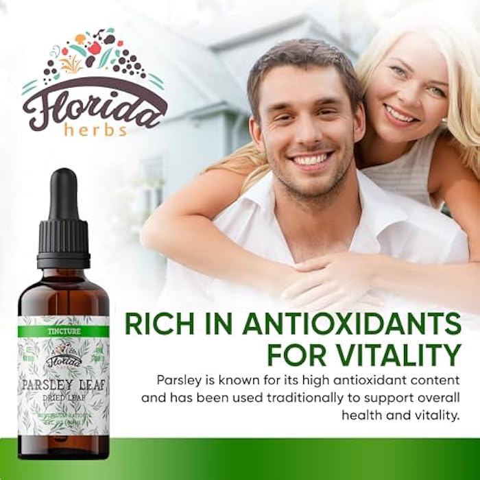 FLORIDA HERBS Parsley Leaf Tincture Alcohol-Free Extract, Organic Parsley (Petroselinum crispum) Dried Leaf - Non-GMO in Cold-Pressed Organic Vegetable Glycerin - 2 Oz - Image 2