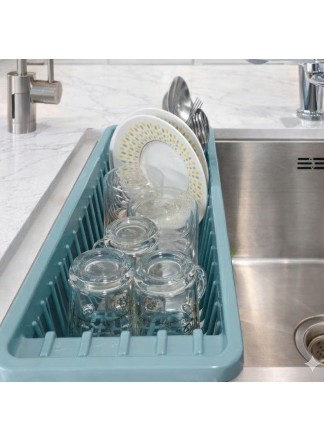 Rayen 📌 Rayen Kitchen Dish Drying Rack – Space Saving Sink Drainer 45.5×16.3×10 cm - Image 3