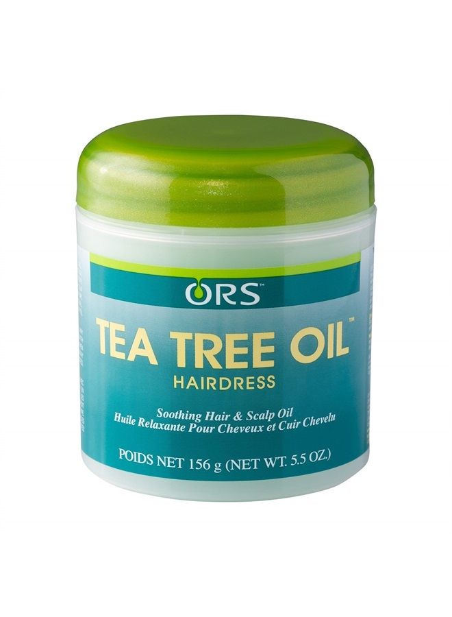 Organic Root (ORS) ORS Tea Tree Oil Hairdress 5.5 oz (Pack of 2)