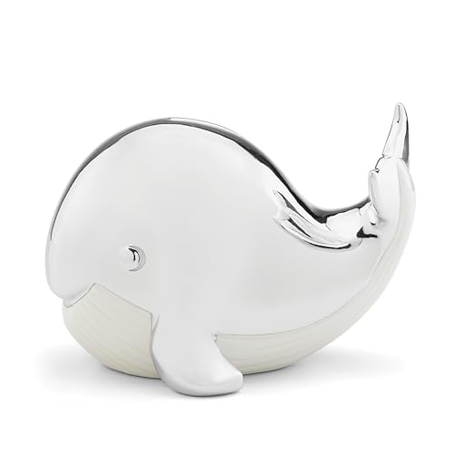 Reed & Barton Mystic Sea Whale Bank, 1.25 LB, Metallic - Image 2