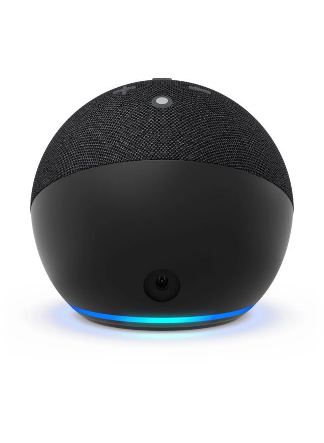REBENUO Smart home. This Bluetooth (5th generation) assistant speaker features vibrant sound and AI integration. Use your voice to control smart home devices, play music or the Quran, and more (speaks English and Gulf Arabic). Black. - Image 3