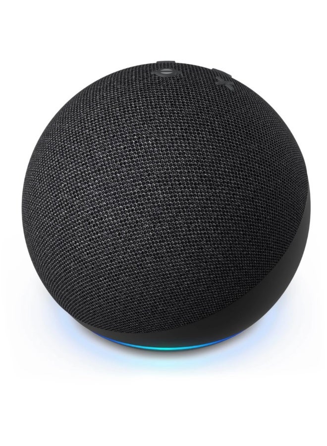 REBENUO Smart home. This Bluetooth (5th generation) assistant speaker features vibrant sound and AI integration. Use your voice to control smart home devices, play music or the Quran, and more (speaks English and Gulf Arabic). Black. - Image 2