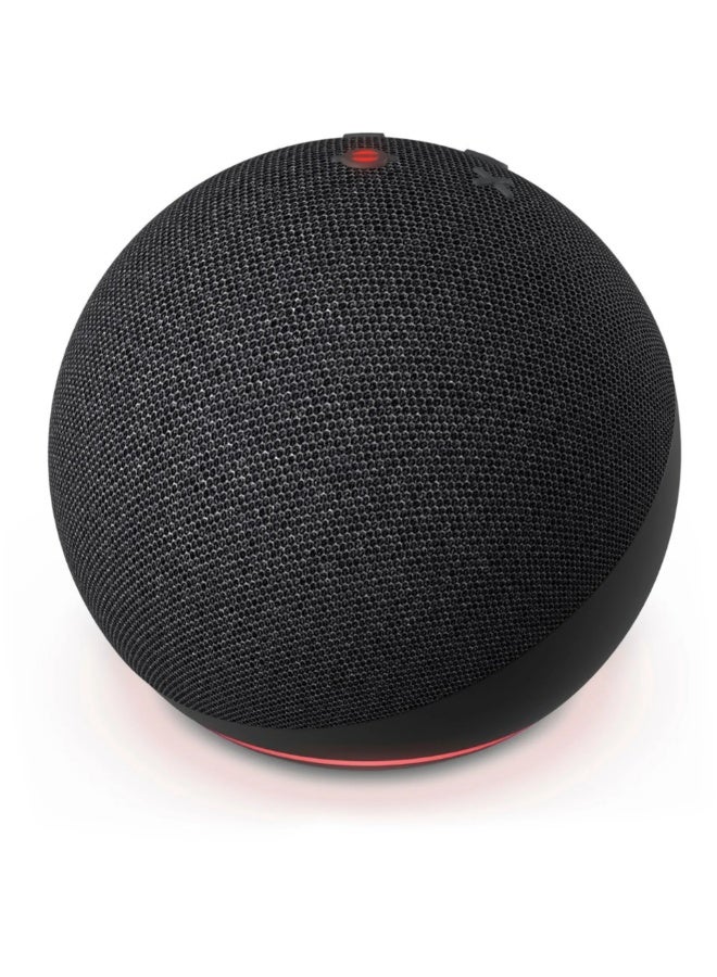 REBENUO Smart home. This Bluetooth (5th generation) assistant speaker features vibrant sound and AI integration. Use your voice to control smart home devices, play music or the Quran, and more (speaks English and Gulf Arabic). Black. - Image 5